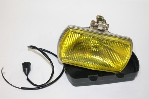 Фара п/туман. прямоуг. желтые, рифленое стекло (2212.3743-06) (ОАТ)