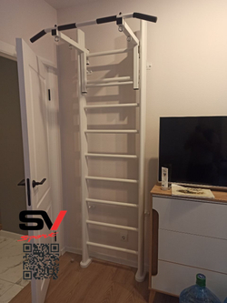 Монтаж шведской стенки Sv Sport в бетонные, кирпичные стены