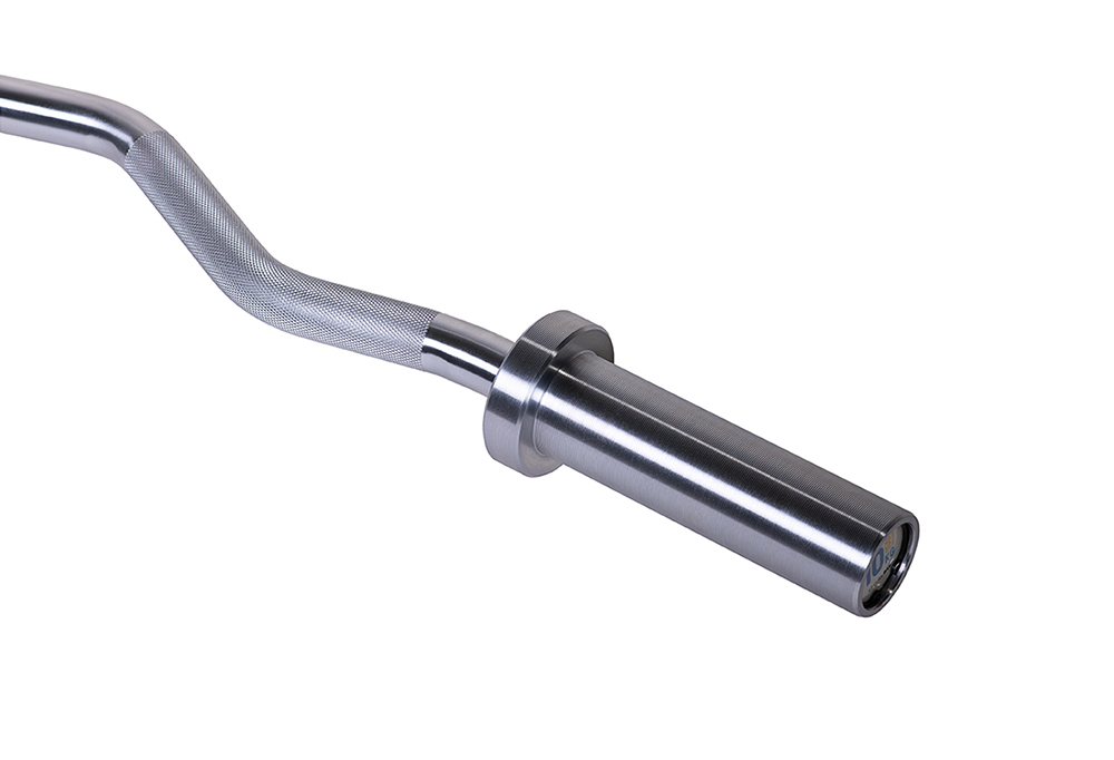 Гриф 10 кг EZ-образный max150 (хром)