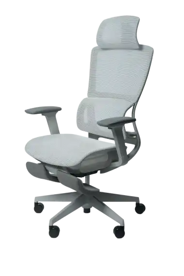 Офисное кресло SPARX FRS-8 Luster White (ткань / сетка, белый)