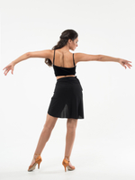 Топ бархатный на лямках