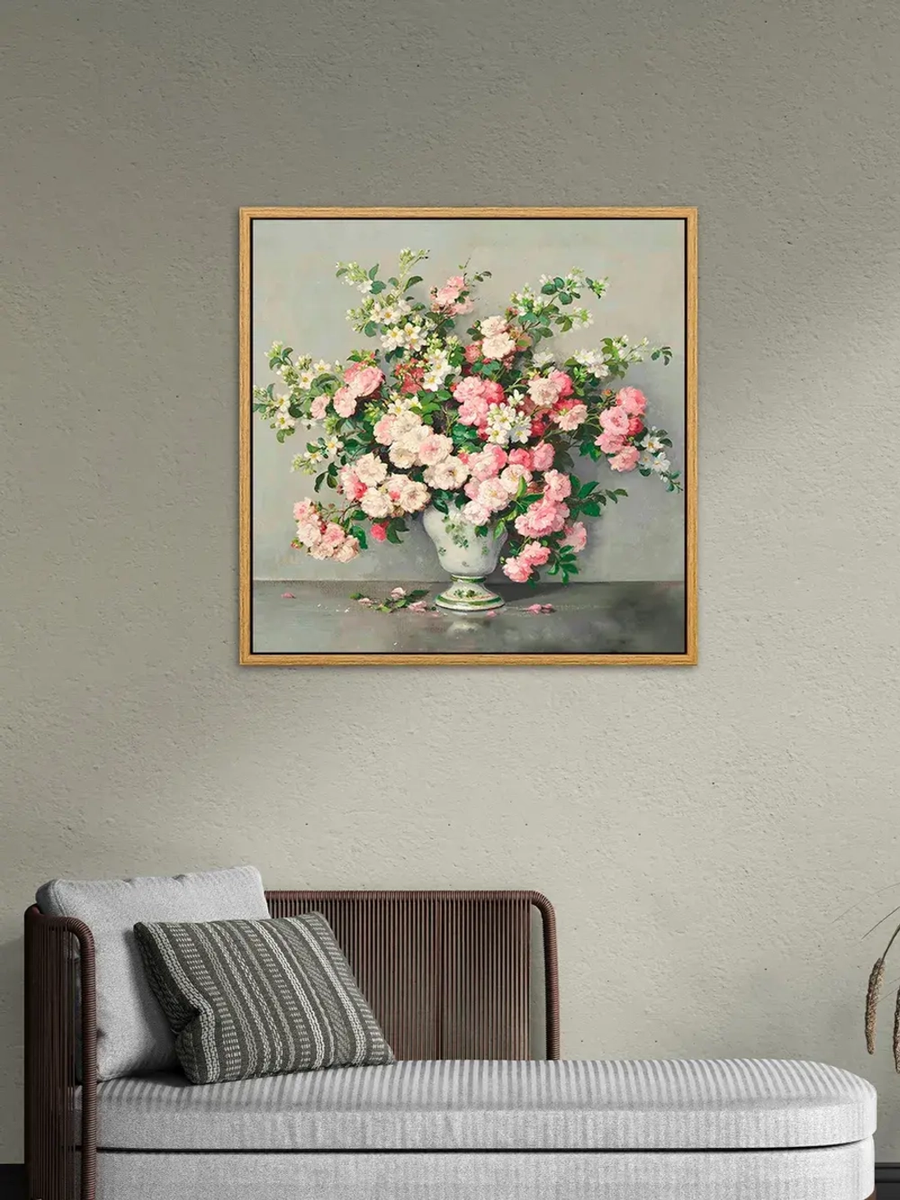 Картина на стену интерьерная на холсте 54*54 см