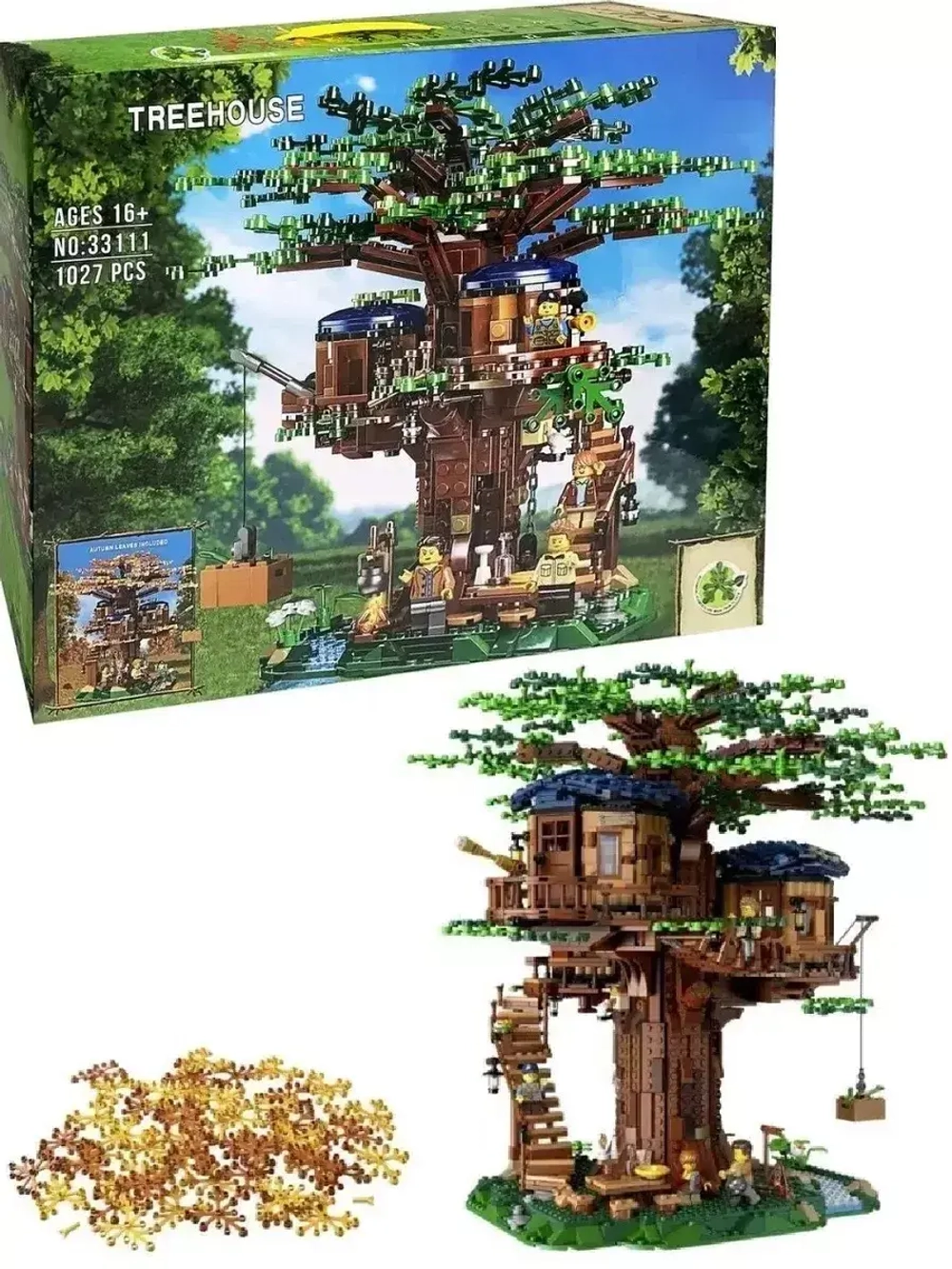 Конструктор Дом на дереве 1027 деталей