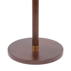 Вешалка напольная Bakken, 180 см, золотистый хром/светлый орех