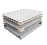 Матрас BuySleep, 18 см, средняя жесткость, независимые пружины