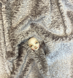 Ткань вискоза - мех для игрушек (Италия) вискоза/хлопок цена за отрез 33х45см