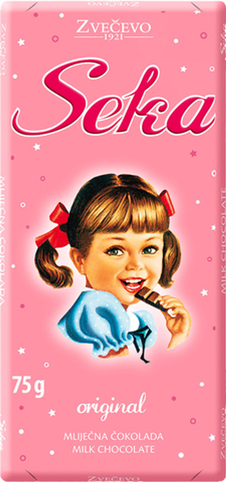 Mlečna čokolada "Seka"