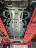 Защита днища для BYD Leopard 5 2024+ Леопард защита картера защитный обвес