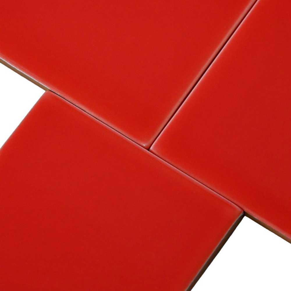 Плитка настенная Mini Tile Red glossy 99x99х7 мм