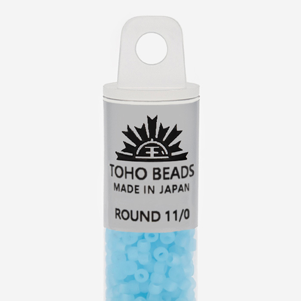 Японский бисер TOHO Round 11/0 (№143F), жемчужный матовый