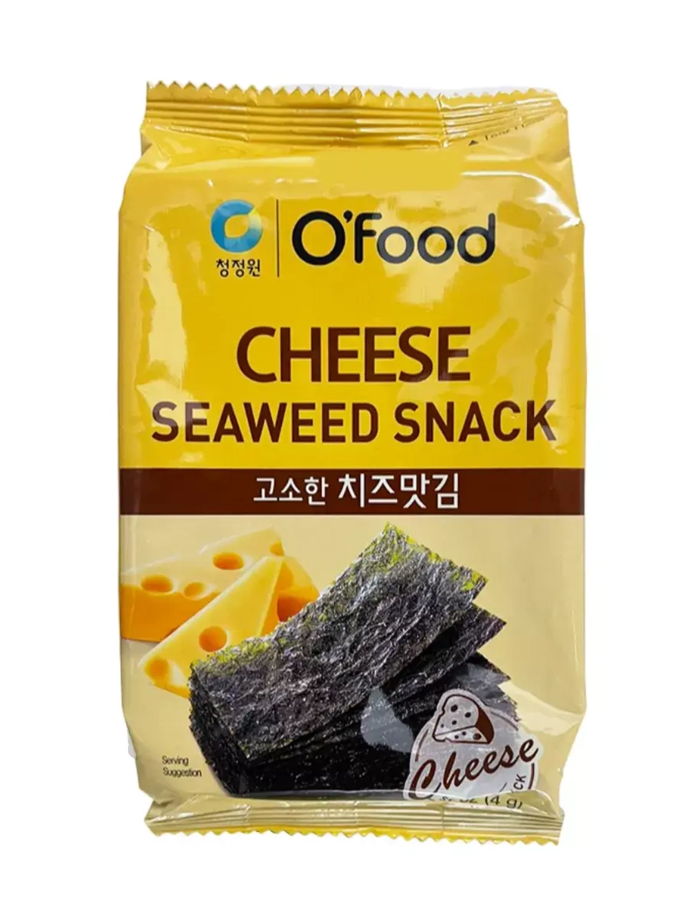 Морские водоросли сушеные со вкусом сыра 4 г