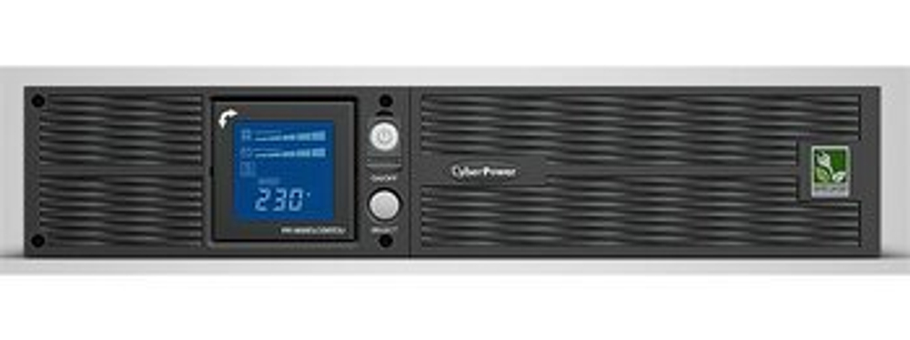 Источники бесперебойного питания (UPS, ИБП) CyberPower Источник бесперебойного питания CyberPower PR1000ELCDRT2UA Line-Interactive 1000VA/900W USB/RS-232/Dry/EPO/ SNMPslot/RJ11/45 (8 IEC С13)