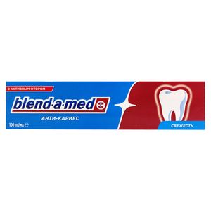 Паста зубная blend-a-med антикариес с активным фтором свежесть 100 мл