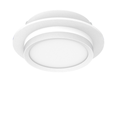 Светильник GX53, ART INFINITY КРУГ белый Встраиваемый,  110*40, 60шт