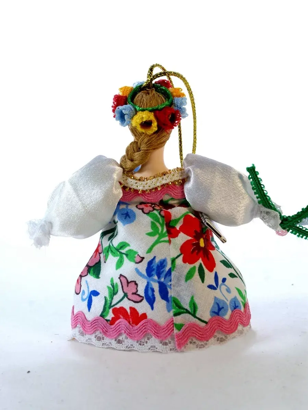 Кукла фарфоровая на елку