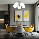 Citilux Томми CL102174 Люстра потолочная Матовый Хром