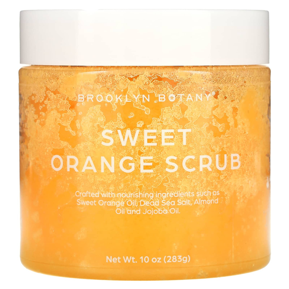 Brooklyn Botany, Sweet Orange Scrub, 10 oz (283 g)