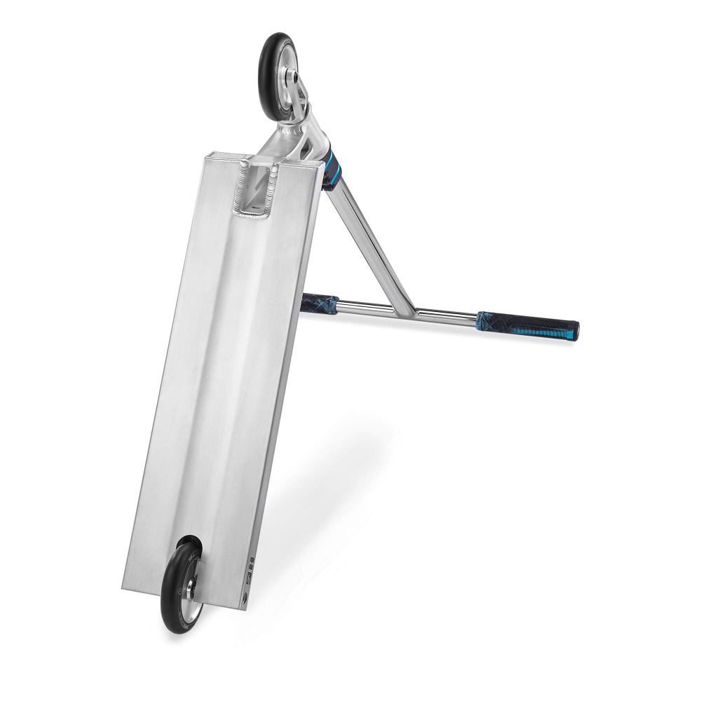 Самокат HIPExtreme H6, серебро/голубой