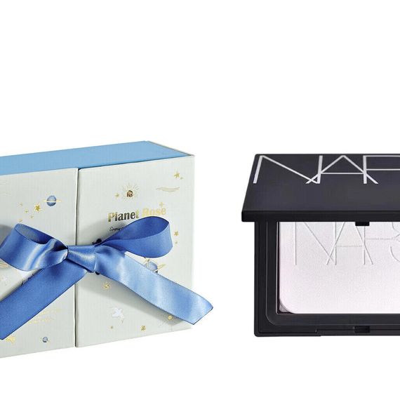 Набор декоративной косметики NARS Large White Powder Makeup Sets Natural Adherent Non-Cakey Complexion Correcting Skin Tone Setting 10g