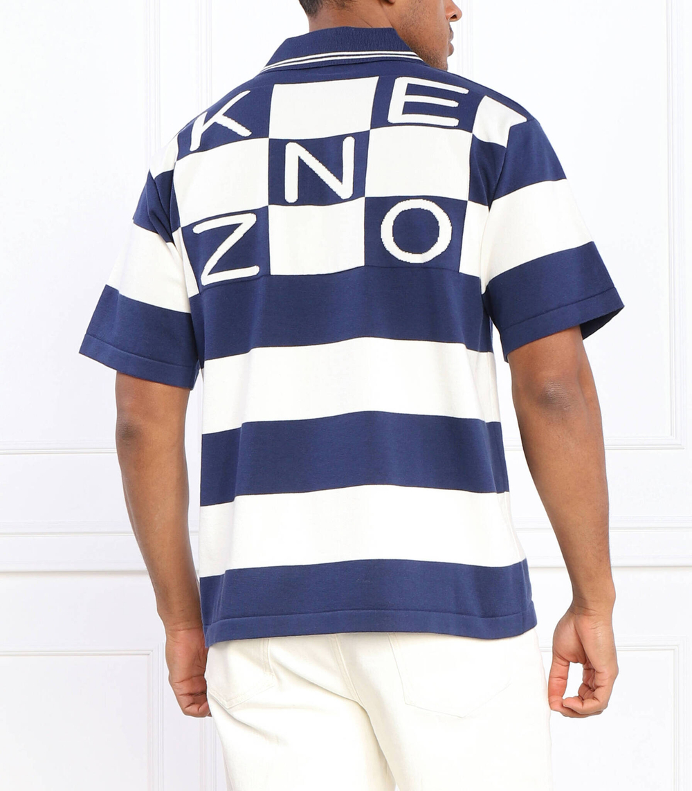 поло Kenzo - темно-синий(FD55PU3713CN)
