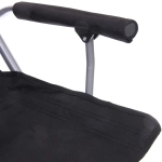 Кресло складное с подлокотниками до 100 кг SJ-0054, 58*58*92 см, цвет: чёрный, ТуристМастер