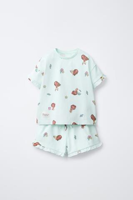 ZARA ПИЖАМА VAIANA © DISNEY, ЖЕЛТЫЙ