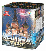 Батарея салютов "BEUTIFUL NIGHT" 25 залпов * 1,2"