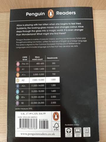 Penguin Readers Level 3: Alice Through the Looking Glass (ELT Graded Reader)