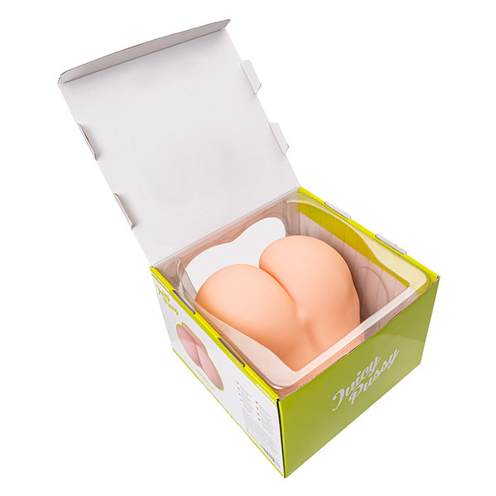 Телесный мастурбатор-полуторс 22x22x18см вагина и анус ToyFa Juicy Pussy Amanda 893043