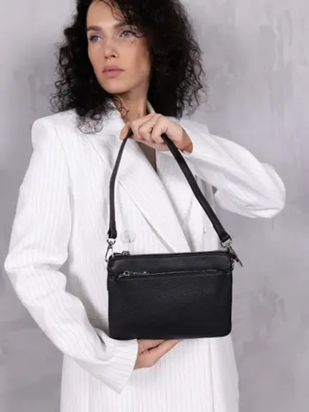 сумка через плечо шоппер натуральная кожа