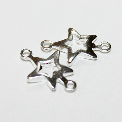 Конектор звезда люкс родированные 12мм