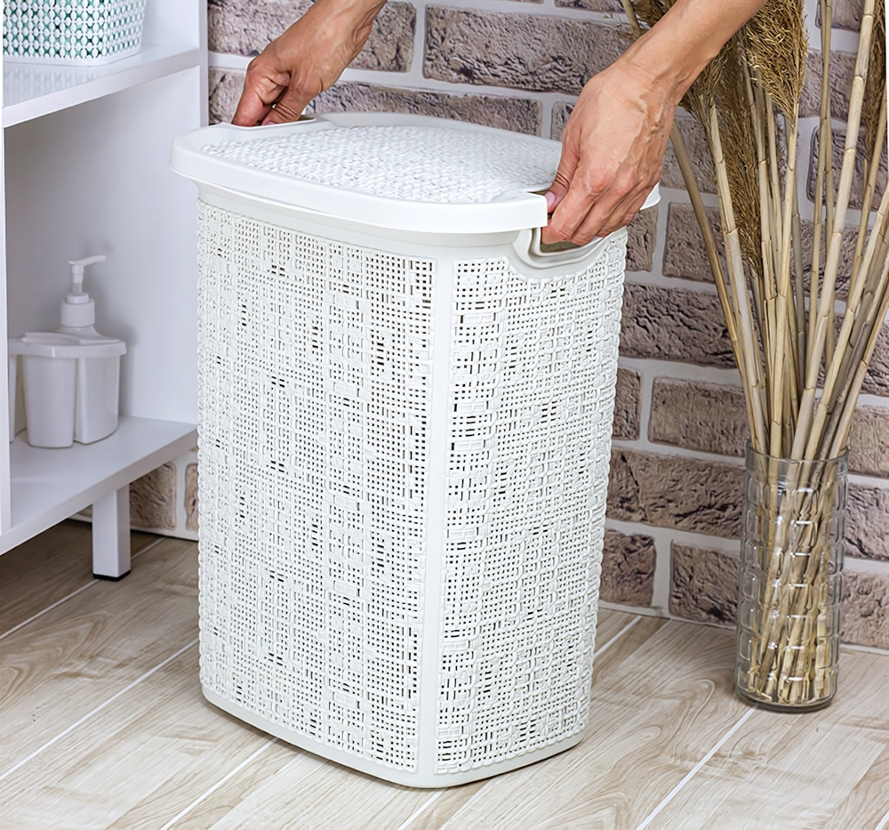 Корзина для белья БЯЗЬ 30л. , М2622