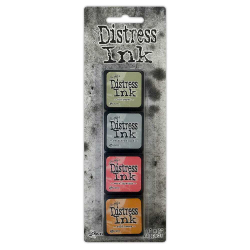 Наборы чернил Ranger Distress Mini Ink Pad Kits
