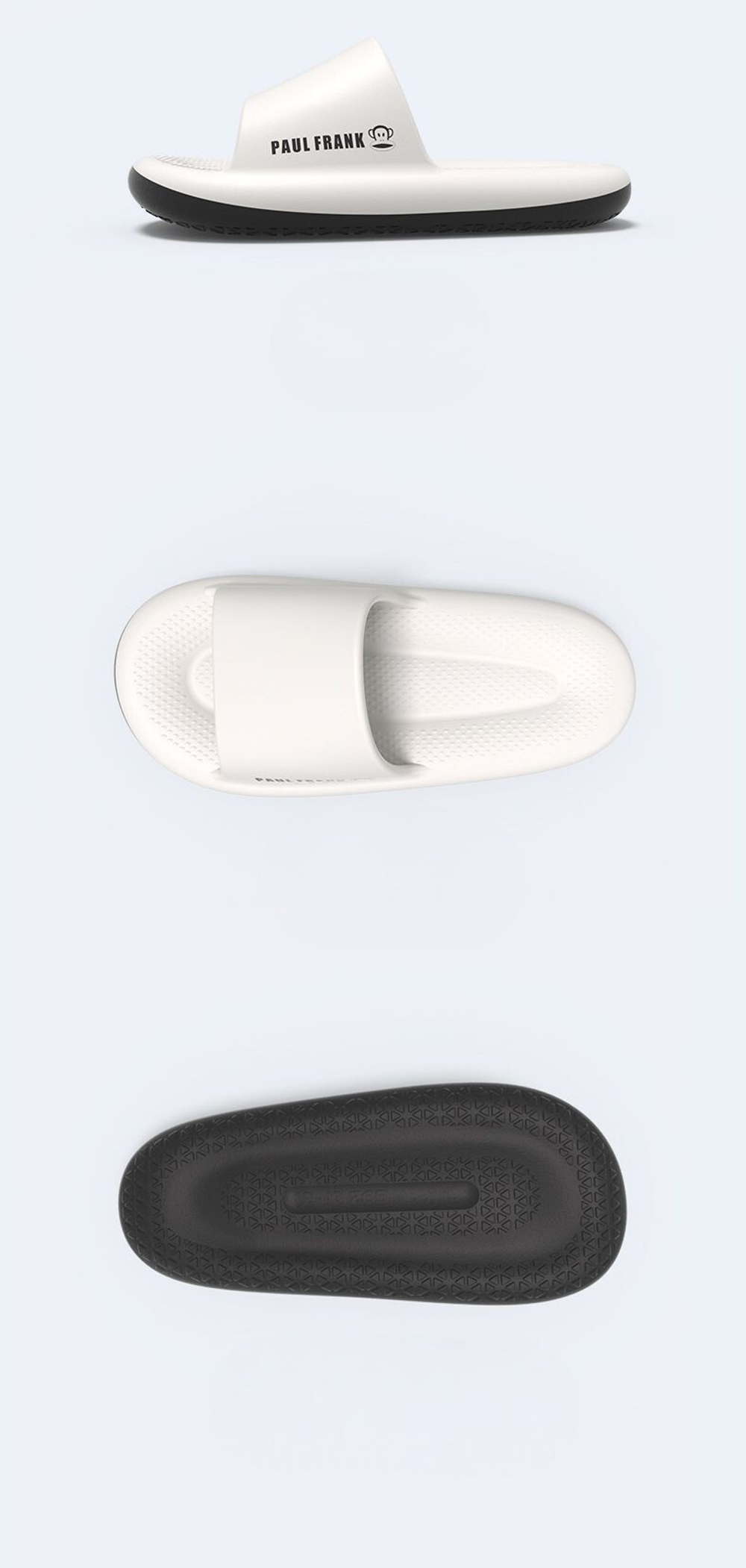 Шлепанцы Paul Frank Contrast Design (Crystal White)