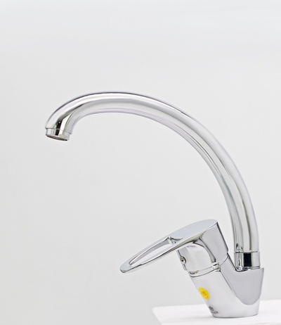 10021 Смеситель однорычажный для кухни "GANZER"  (10/1шт)