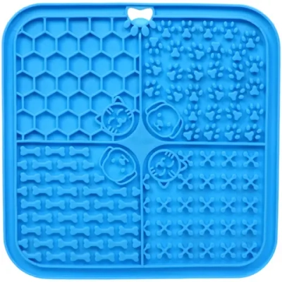 Коврик - антистресс лизательный на присосках «Мой Бро», цвет синий, 20*20см