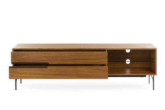 Тумба под ТВ Tara 180х55 см, шпон ореха