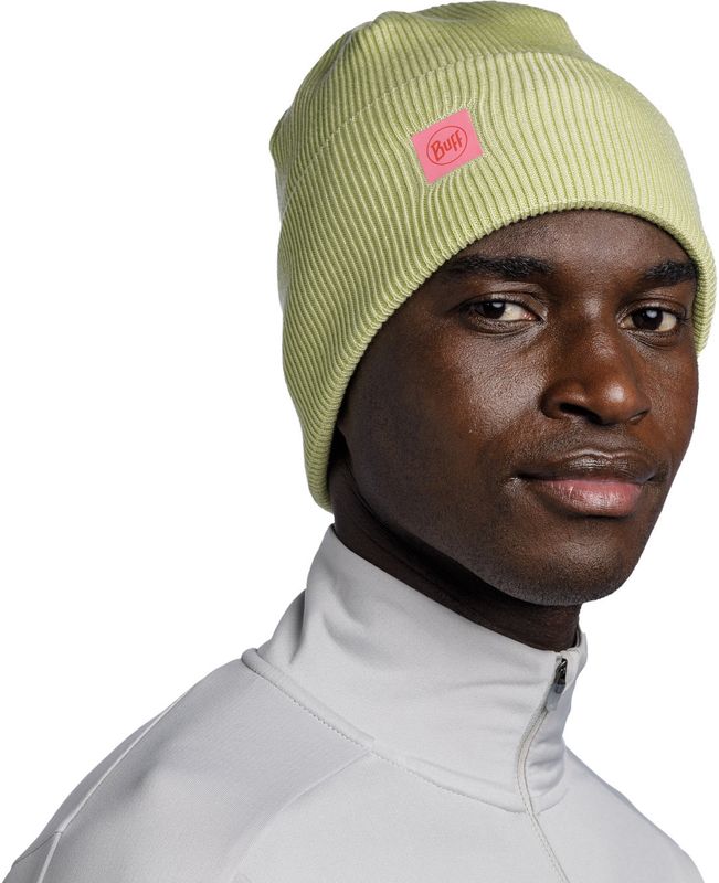Шапка Buff Crossknit Hat Sheen Yellow Фото 3