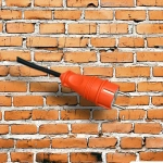 Удлинитель силовой морозостойкий IP54 трехместный КГ 2х2,5 60 метров, оранжевый