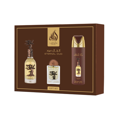 Lattafa Pride Eternal Oud EDP 100 ml + EDP 20 ml + DEO VAPO 200 ml (unisex)