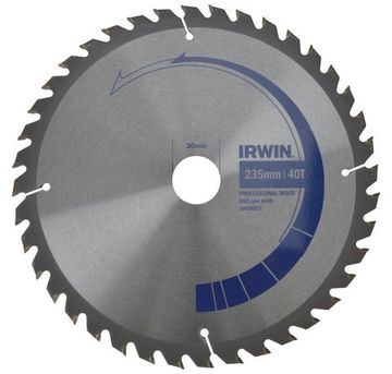 Дисковая пила по дереву IRWIN PRO 235 х 40Т х 30/25/16 Irwin 10506817
