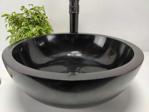 Раковина из андезита Bowl Black Small BA-81010 40*40*15
