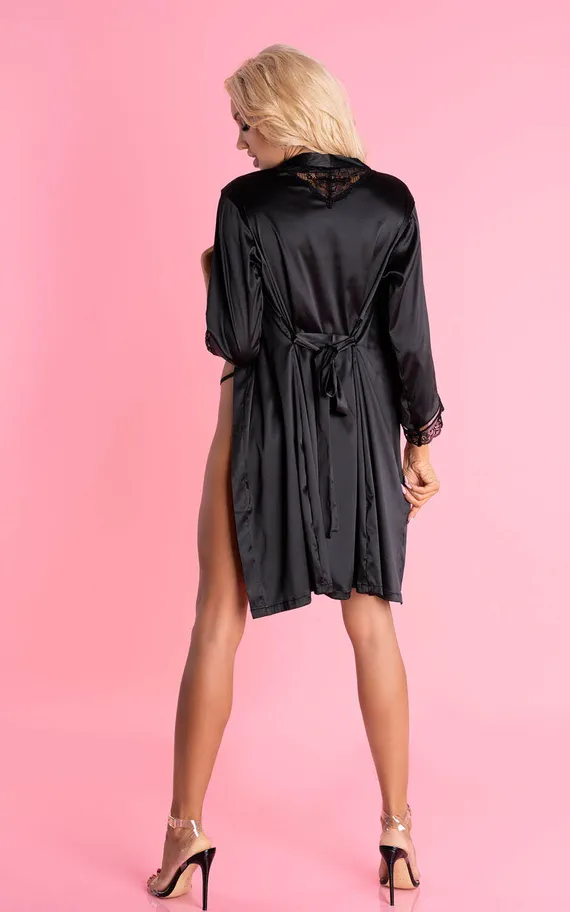 LC 90568 Ariladyen szlafrok Black