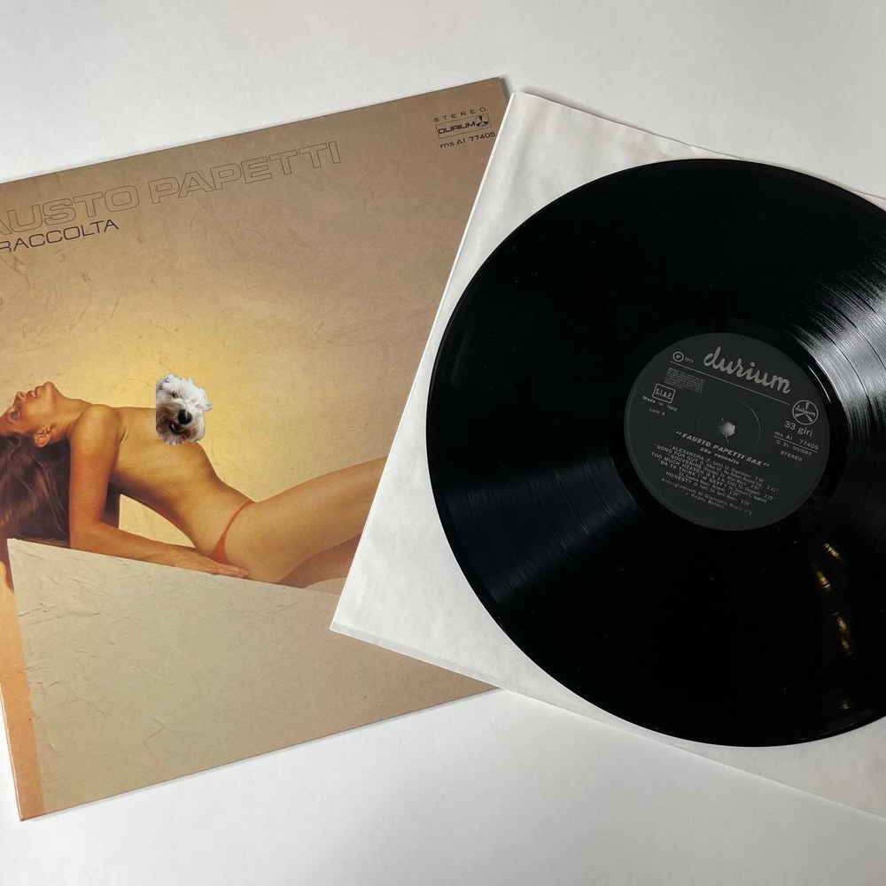 Винтажная виниловая пластинка LP Fausto Papetti Фаусто Папетти 28a Raccolta (Italy 1979)