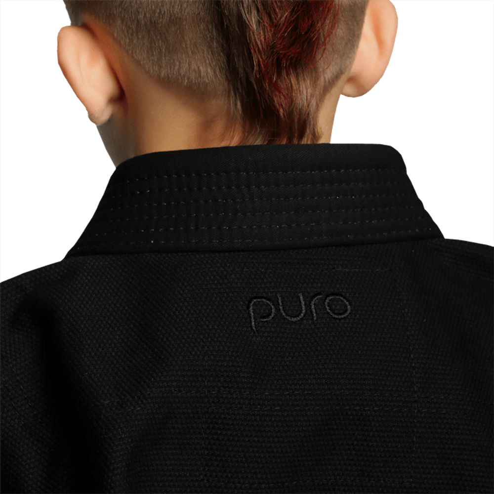 Детское ги для BJJ Jitsu Puro Black