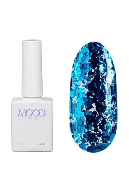 Гель-лак MOODNAIL Just shine Blue, 10г