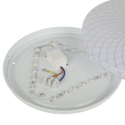 Светильник потолочный светодиодный ЭРА Slim без ДУ SPB-6 Slim 3 24-4K 24Вт 4000K