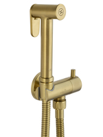 Гигиенический душ с запорным вентилем WONZON & WOGHAND, Брашированное золото (WW-88809903-BG)