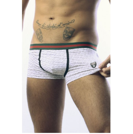 Мужские трусы боксеры белые Gucci Boxer
