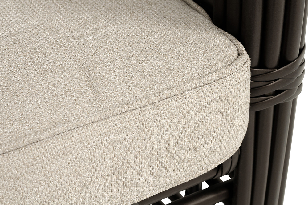 "Ницца" кресло из искусственного ротанга, цвет бронзовый